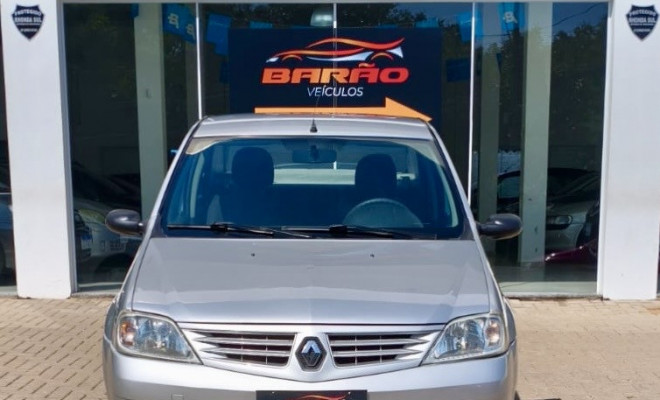 Renault LOGAN Expression Hi-Flex 1.6 8V 4p 2009 Flex-0