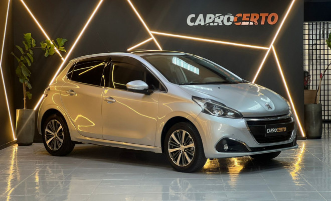 Peugeot 208 Griffe 1.6  Aut. 2017 Flex  C/TETO  PANORAMICO
