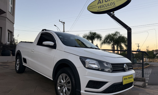 VW - VolksWagen Saveiro Trendline 1.6 T.Flex 8V 2019 Flex