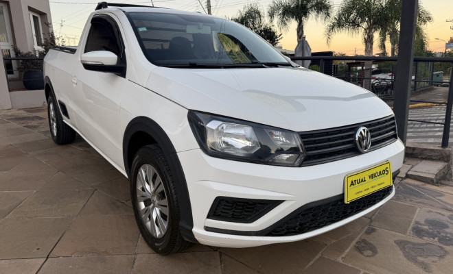 VW - VolksWagen Saveiro Trendline 1.6 T.Flex 8V 2019 Flex-0