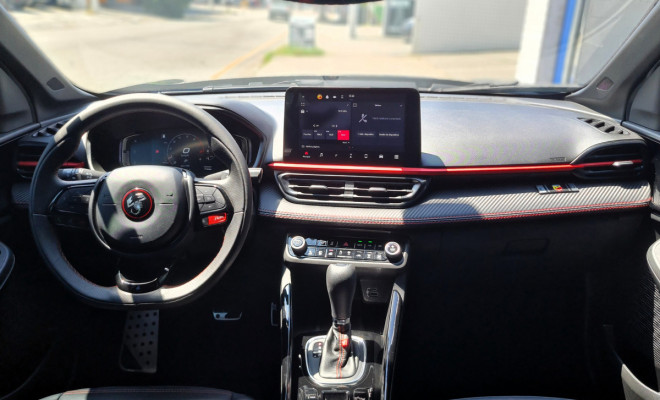 Fiat Pulse Abarth 2025 7000 km Única Dona Garantia de Fábrica Guarujá-5