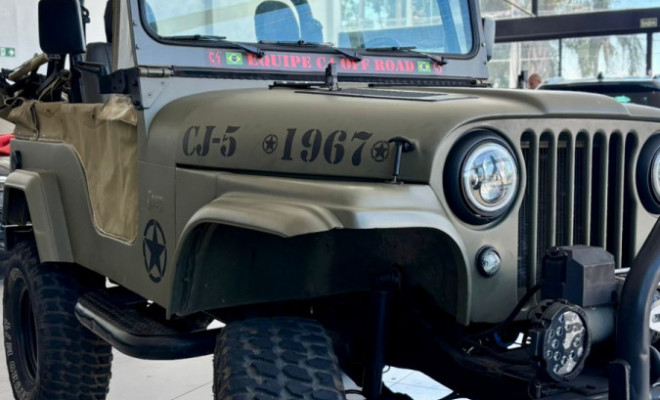 Jeep Willys Overland 1967 Gasolina-4