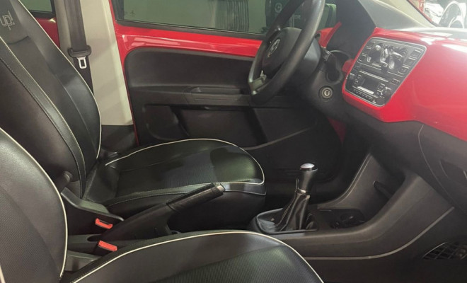 VW - VolksWagen up! black/white/red I MOTION 1.0 Flex 5p 2015 Flex-5