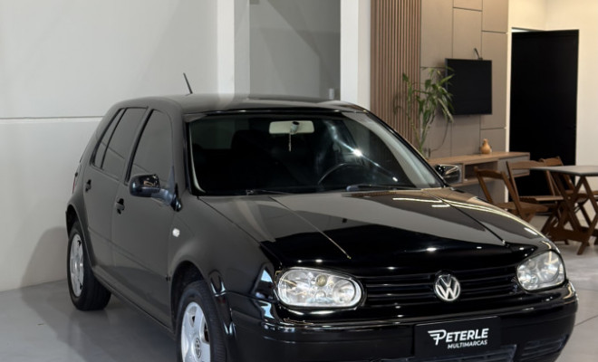 VW - VolksWagen Golf 1.6Mi/ 1.6Mi Gener./Black & Silver 2003 Gasolina-7