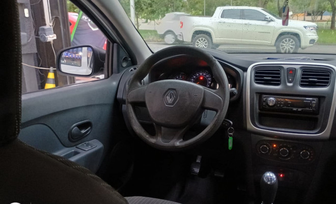 Renault LOGAN Authentique Flex 1.0 12V 4p 2020 Flex-6