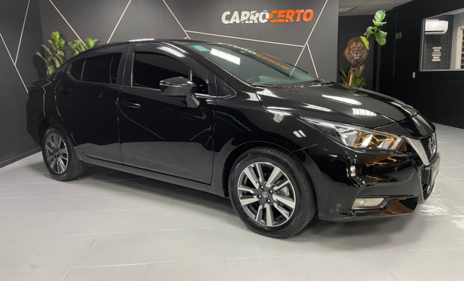 Nissan VERSA Advance 1.6 Aut. 2021 Flex  Conforte e segurança-0