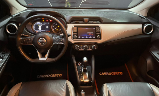 Nissan VERSA Advance 1.6 Aut. 2021 Flex  Conforte e segurança-4