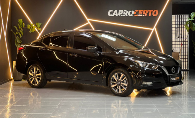 Nissan VERSA Advance 1.6 Aut. 2021 Flex  Conforte e segurança