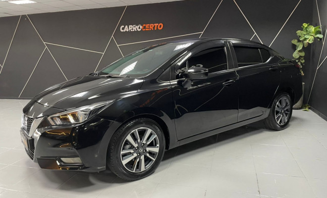 Nissan VERSA Advance 1.6 Aut. 2021 Flex  Conforte e segurança-1