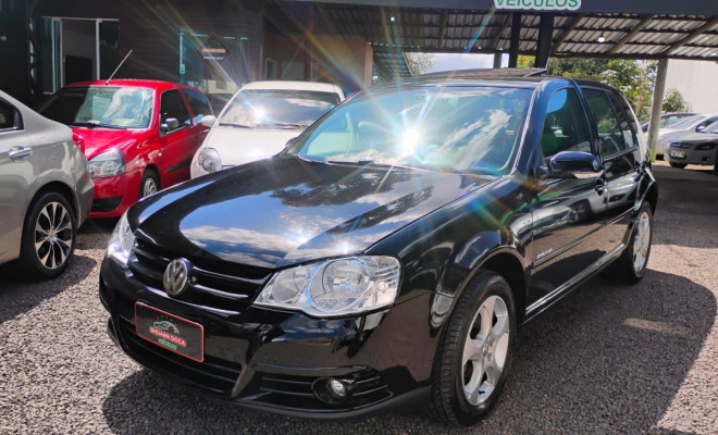 VW - VolksWagen Golf Sportline 1.6 Mi Total Flex 8V 4p 2008 Flex-1