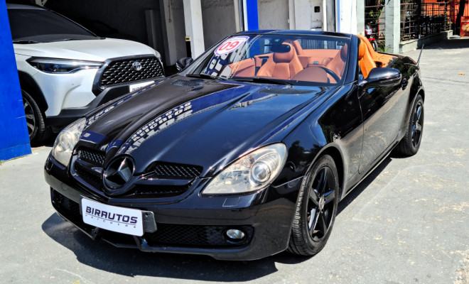 🚗 MERCEDES SLK 200 K CONVERSÍVEL 2009 – IMPECÁVEL!-1