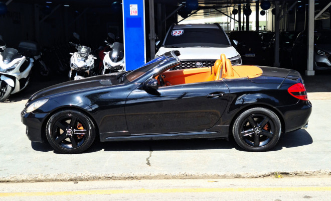 🚗 MERCEDES SLK 200 K CONVERSÍVEL 2009 – IMPECÁVEL!-2