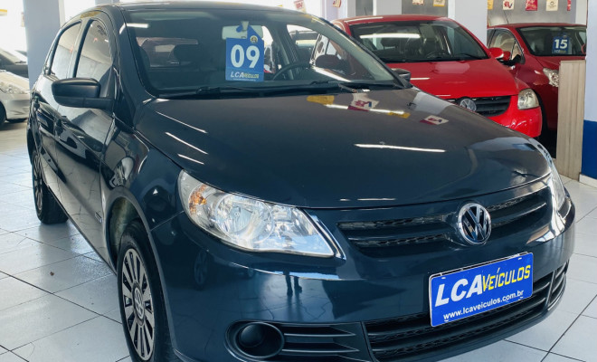 VW - VolksWagen Gol (novo) 1.0 Mi Total Flex 8V 4p 2009 Flex