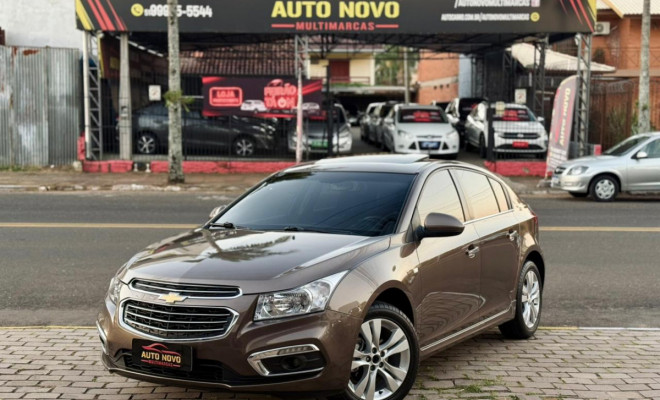GM - Chevrolet CRUZE HB Sport LTZ 1.8 16V FlexP. 5p Aut 2015 Flex