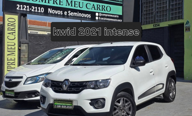 Renault KWID Intense 1.0 Flex 12V 5p Mec. 2021 Flex