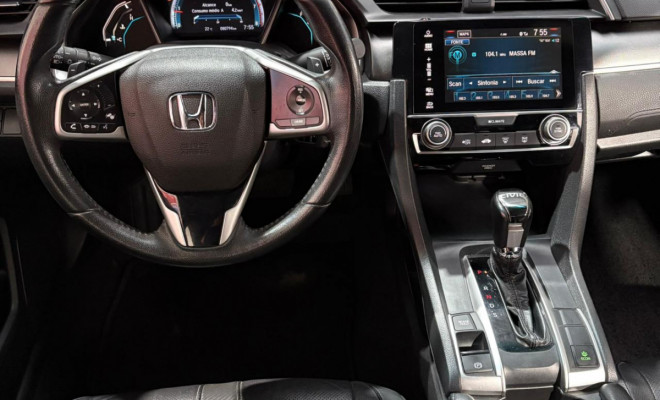 Honda Civic Sedan EXL 2.0 Flex 16V Aut.4p 2018 Flex-6