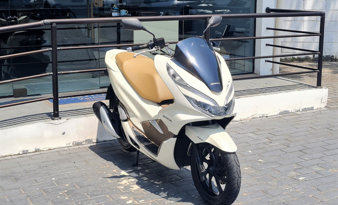 🏍️ HONDA PCX DLX 2019 – AUTOMÁTICA E ECONÔMICA!-0