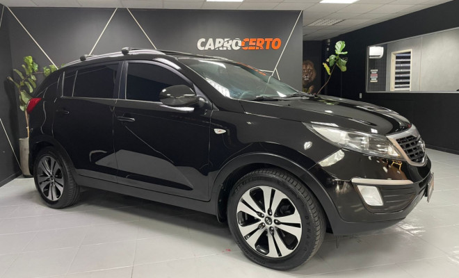 Kia Motors Sportage LX 2.0   Aut. 2012 Flex  ótimo conforto e espaço-0