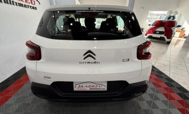 Citroën C3 Live Pack 1.0 Flex 6V 5p Mec. 2025 Flex-3