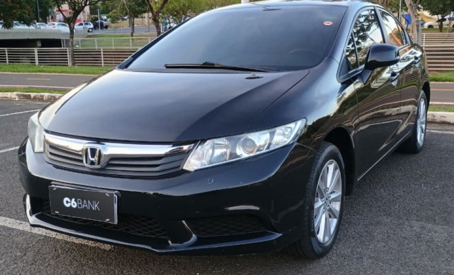 Honda Civic Sedan LXS 1.8/1.8 Flex 16V Aut. 4p 2012 Flex