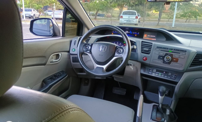 Honda Civic Sedan LXS 1.8/1.8 Flex 16V Aut. 4p 2012 Flex-7