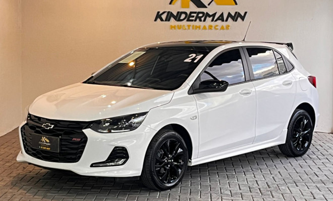GM - Chevrolet ONIX HATCH RS 1.0 TB 12V Flex 5p Aut. 2021 Flex