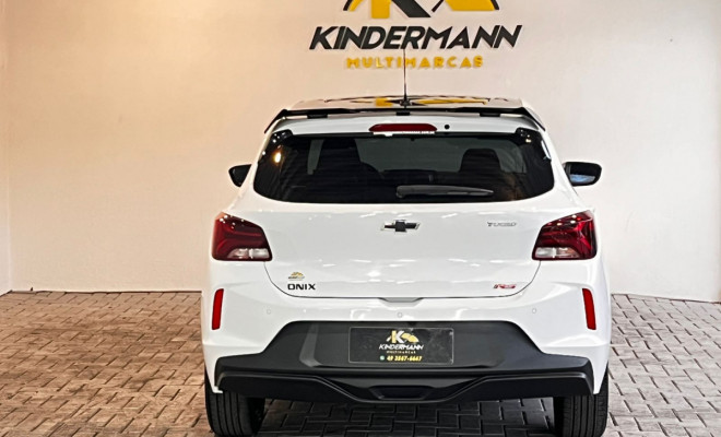 GM - Chevrolet ONIX HATCH RS 1.0 TB 12V Flex 5p Aut. 2021 Flex-4
