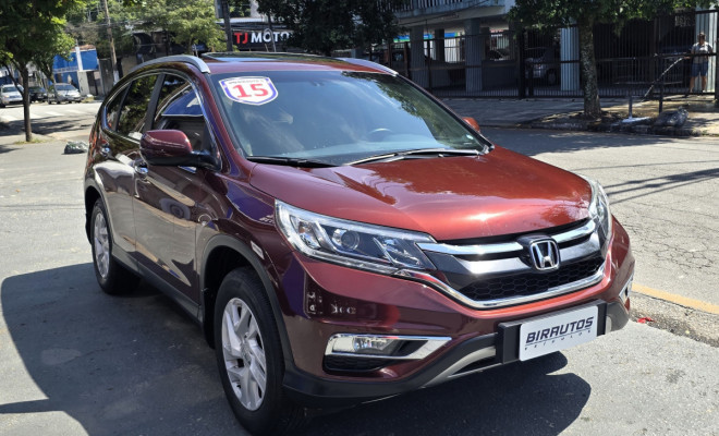 HONDA CR-V 2015 EXL 2.0 4x4 – COMPLETA COM TETO SOLAR!