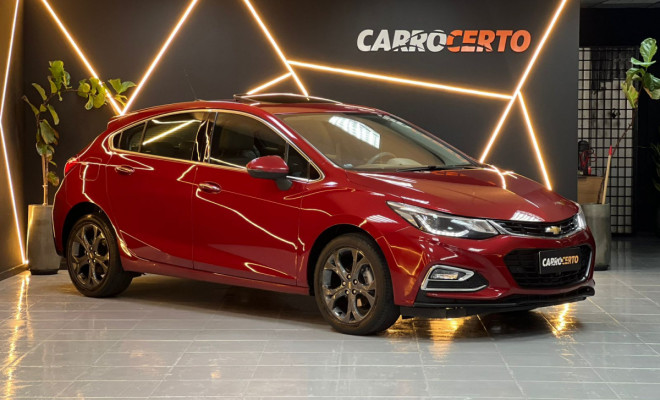 GM - Chevrolet CRUZE LTZ 1.4 Turbo Aut. 2018 Flex  Mais top   COM TETO SOLAR
