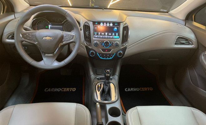 GM - Chevrolet CRUZE LTZ 1.4 Turbo Aut. 2018 Flex  Mais top   COM TETO SOLAR-4