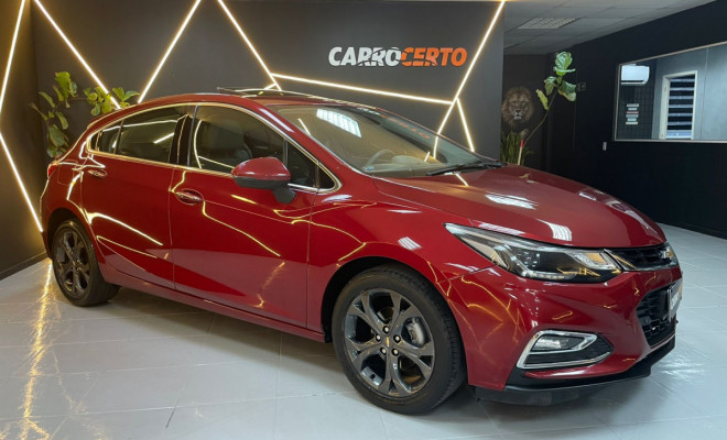 GM - Chevrolet CRUZE LTZ 1.4 Turbo Aut. 2018 Flex  Mais top   COM TETO SOLAR-0