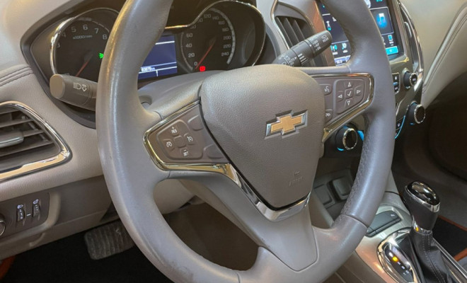 GM - Chevrolet CRUZE LTZ 1.4 Turbo Aut. 2018 Flex  Mais top   COM TETO SOLAR-9