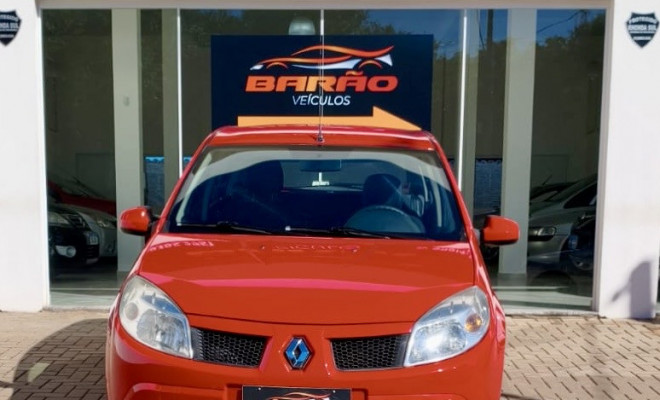 Renault SANDERO Expression Hi-Flex 1.0 16V 5p 2011 Flex-0