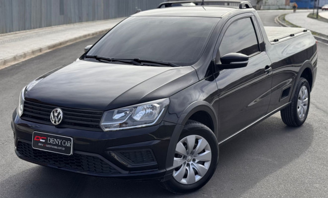 VW - VolksWagen Saveiro Trendline 1.6 T.Flex 8V 2017 Flex