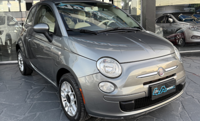 Fiat 500 Cult 1.4 Flex 8V EVO Dualogic 2012 Flex-1