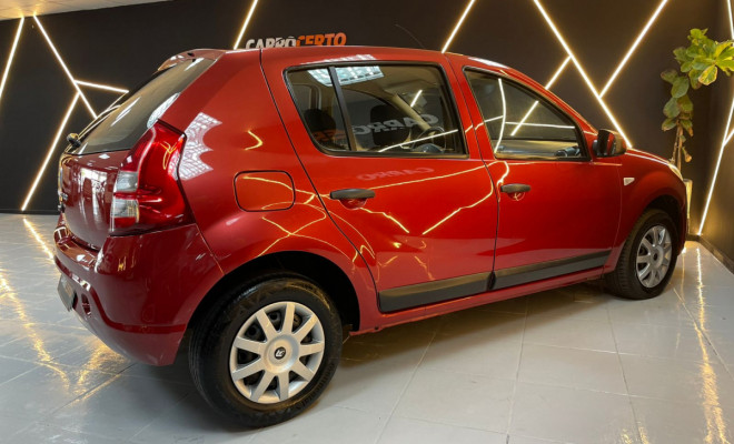 Renault SANDERO Expression 1.0 2013  Baixo consumo e Conforto-3