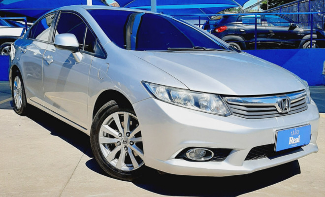 Honda Civic Sedan LXS 1.8/1.8 Flex 16V Aut. 4p 2014 Flex-1