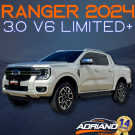 RANGER LIMITED+ 3.0 V6 4x4 AUT. 2024 DIESEL | TOPO DE LINHA, V6 PODEROSO E PACOTE MÁXIMO DE TECNOLOGIA!-29