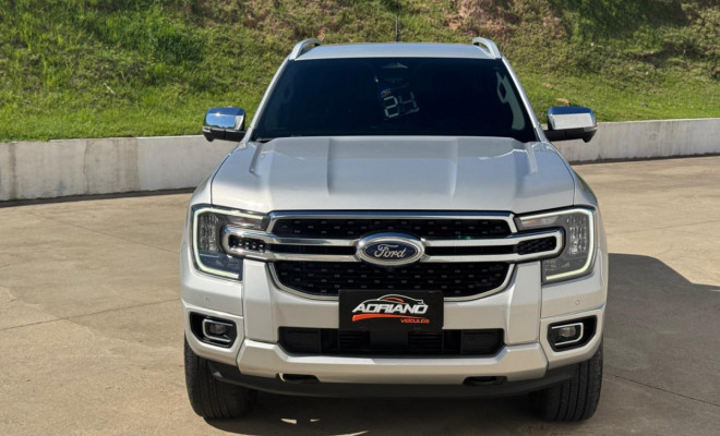 RANGER LIMITED+ 3.0 V6 4x4 AUT. 2024 DIESEL | TOPO DE LINHA, V6 PODEROSO E PACOTE MÁXIMO DE TECNOLOGIA!-0