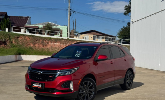 EQUINOX RS 1.5 TURBO AUT. 2022 | ESTILO ESPORTIVO, TECNOLOGIA AVANÇADA E UMA DAS MELHORES ENTREGAS DA CATEGORIA!