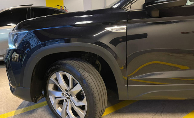 VW VolksWagen Taos Comfortline 1.4 250 TSI Flex Aut. 2022-3