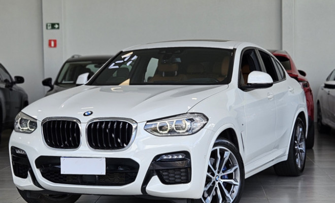 BMW X4 XDRIVE 30i M-Sport 2.0 TB 252cv Aut 2021 Gasolina