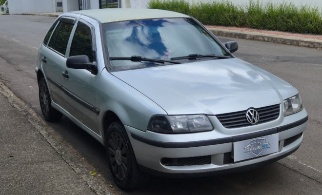 VW - VolksWagen Gol 1.0 Power 16v 76cv 4p 2002 Flex-0