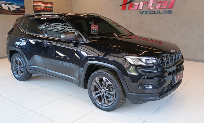 Jeep COMPASS LONG. T270 1.3 TB 4x2 ED. ESPECIAL 80 ANOS C/IPVA 2026 PAGO-0