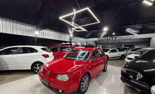 VW - VolksWagen Golf 1.6Mi/ 1.6Mi Gener./Black & Silver 2004 Gasolina-1