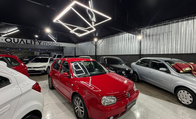 VW - VolksWagen Golf 1.6Mi/ 1.6Mi Gener./Black & Silver 2004 Gasolina