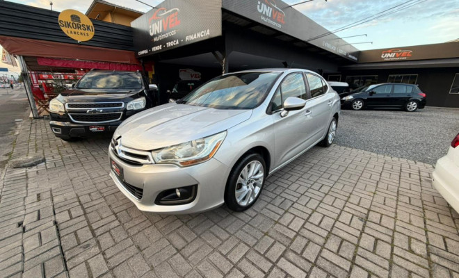 Citroën C4 LOUNGE Tendance 2.0 Flex 4p Mec. 2014 Flex-0