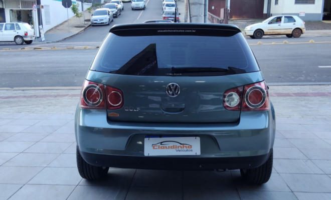 VW - VolksWagen Golf Sportline 1.6 Mi Total Flex 8V 4p 2009 Flex-4