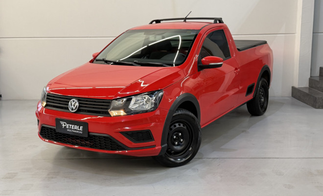 VW - VolksWagen Saveiro Trendline 1.6 T.Flex 8V 2018 Flex