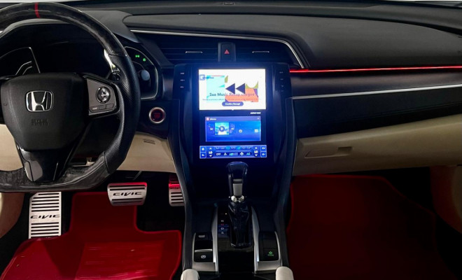 Honda Civic Sedan TOURING 1.5 Turbo 16V Aut.4p 2018 Gasolina-12
